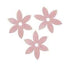 AussieSuperStore Art & Craft Essentials Craft Flower in Glitter Soft Pink Craft Flower in Glitter Soft Pink | Artificial Flower Party Decoration 9331468023418 VCGFLGSPK